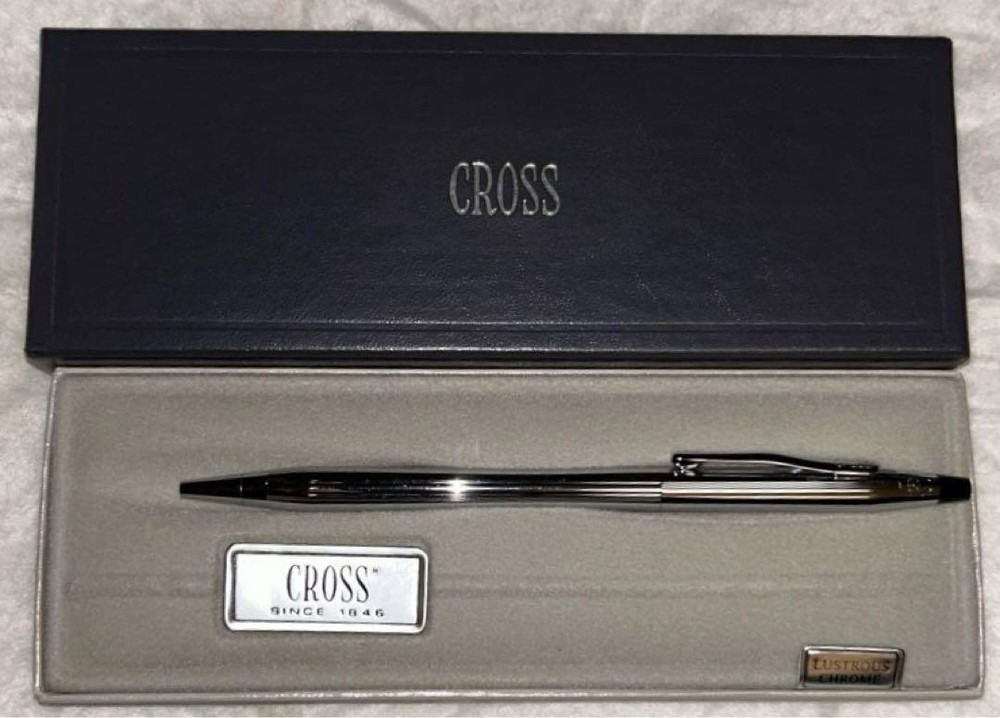 CROSS CLASSIC CENTURY 3502 CHROME BALL PENS #c5b82f