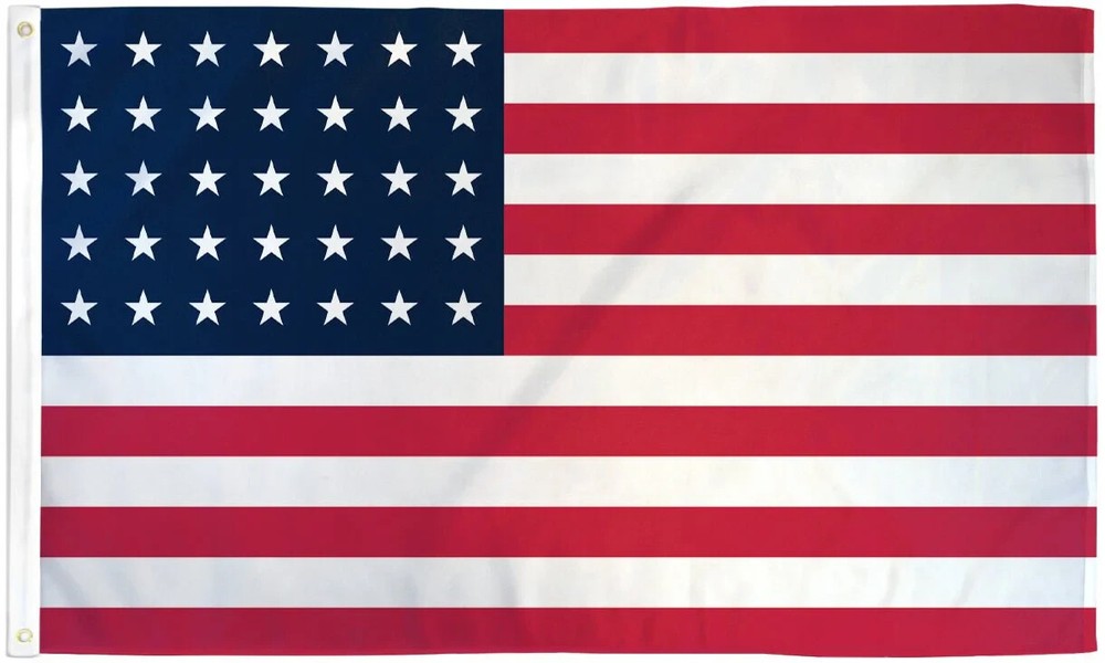 35 Stars 3x5ft Poly Flag US American Civil War Historical Flag
