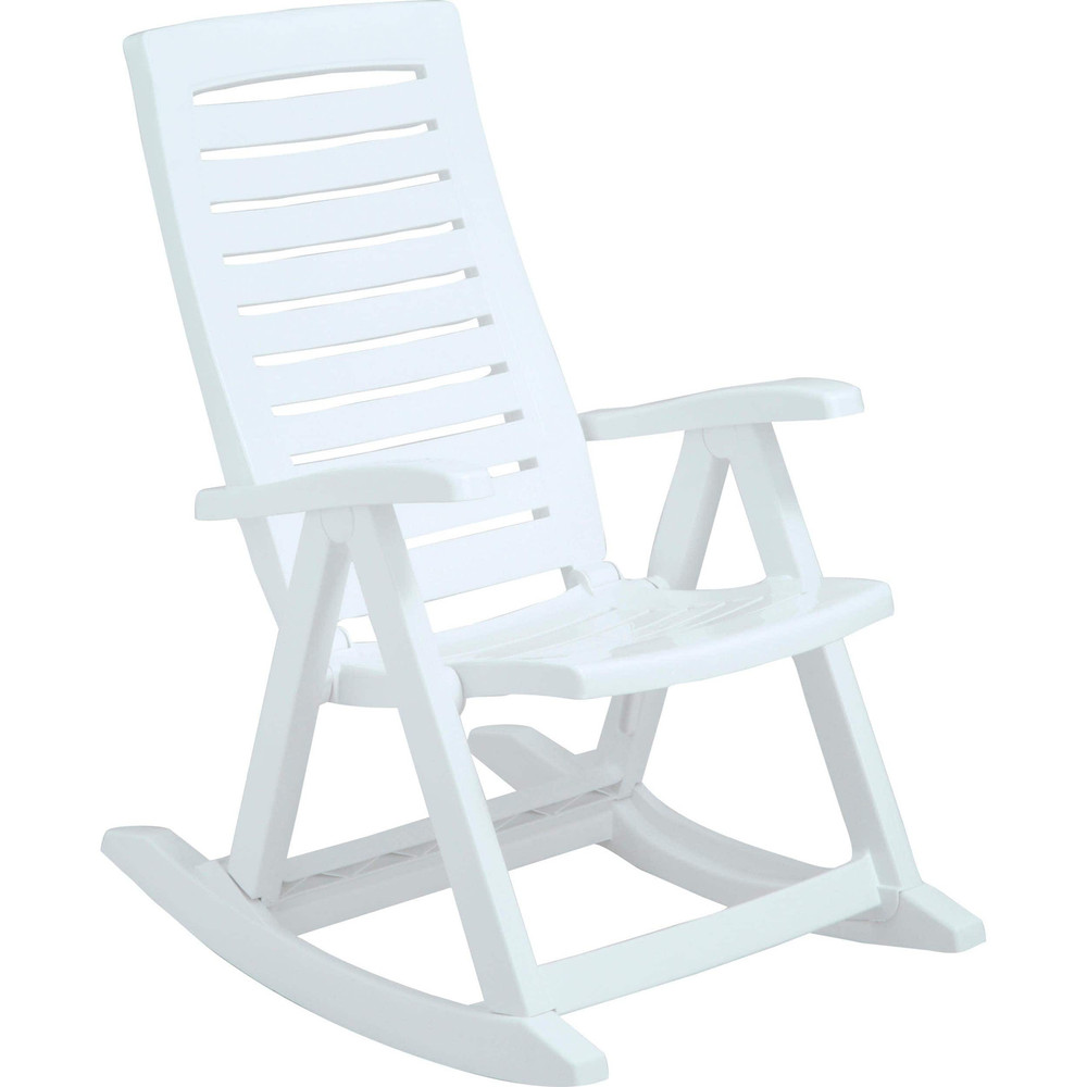 Rimax Rocking Chair White Single