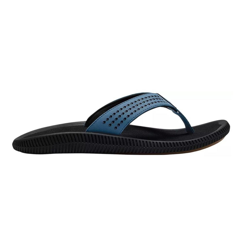 OluKai Ulele Mens Sandals Blue Fog Size 13