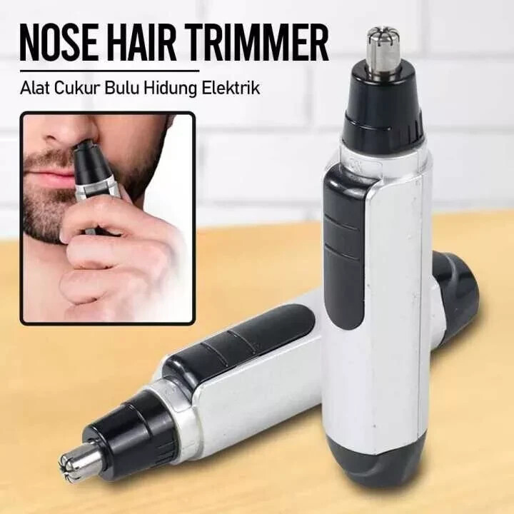 Electric Nose Ear Eyebrow Facial Shaver Wet Dry Hair Trimmer Cleaner