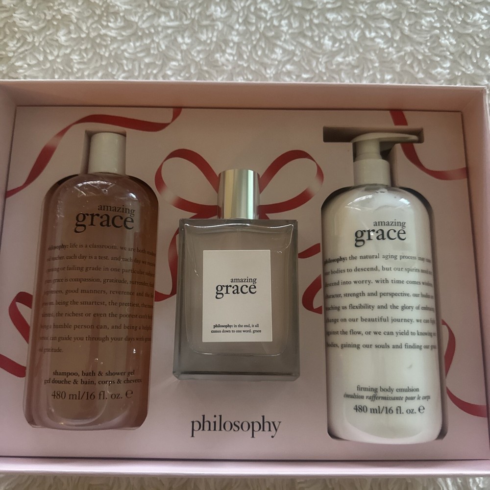 Philosophy Embrace Grace 3-Piece Gift Set Box Collection