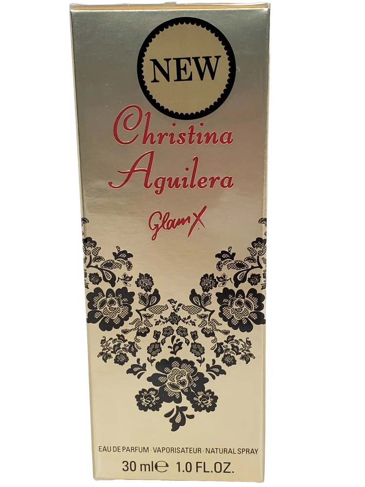 Cristina Aguilera Glam X Eau De Parfum 1.0 Oz New Sealed Natural Spray 30 ml