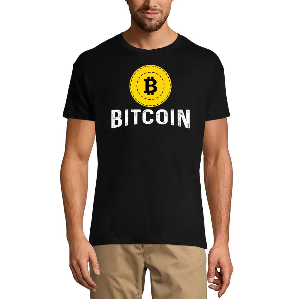 Men's Graphic T-Shirt Bitcoin Cryptocurrency - One Coin Funny - Blockchain-image