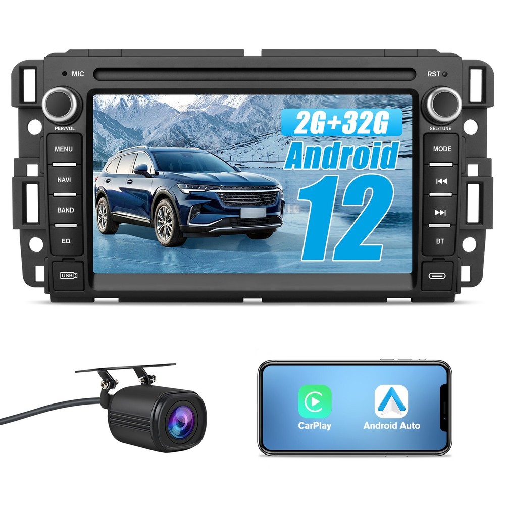 Radio Car Stereo for Chevrolet/GMC/Buick Built in Wireless Carplay Android Auto