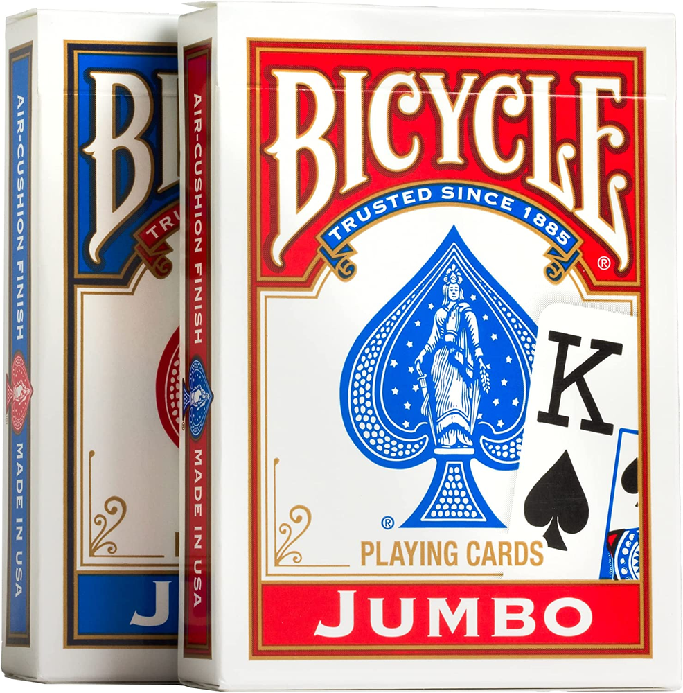 Playing Cards, Jumbo Index, Set of 2