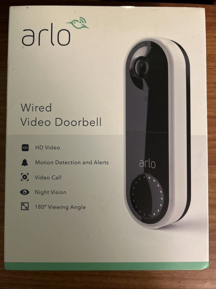 Arlo Wired HD Video Doorbell with Night Vision