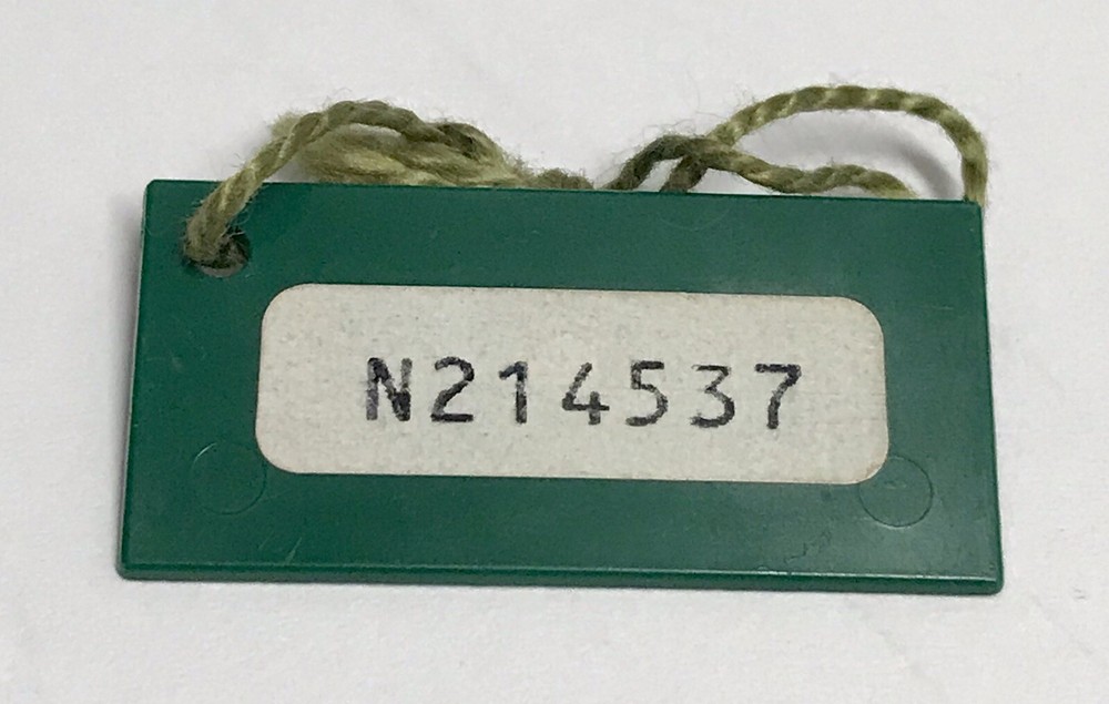 ROLEX Green Tag Hangtag N214537 for Daytona Zenith Explorer GMT Datejust 1991 1992