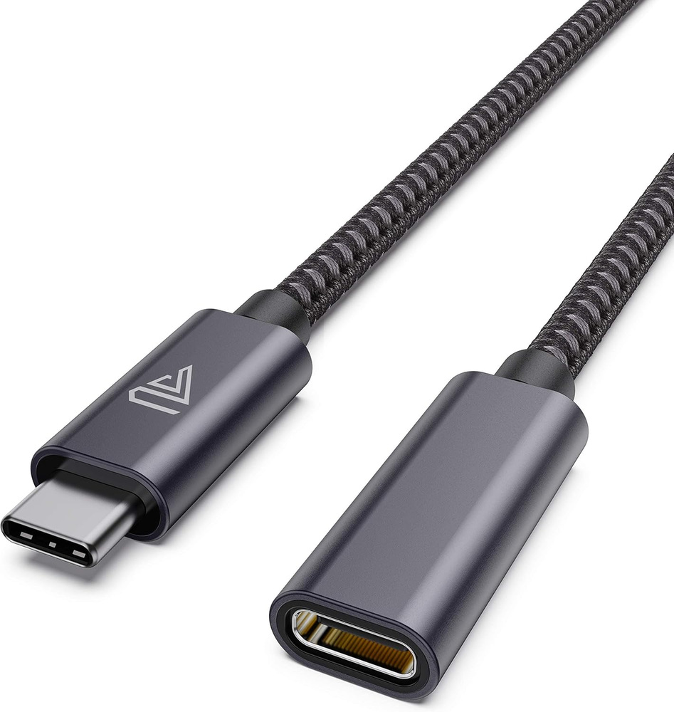 6.6FT USB 3.1 Type C Extension Cable Male to Female 5Gbps 2M