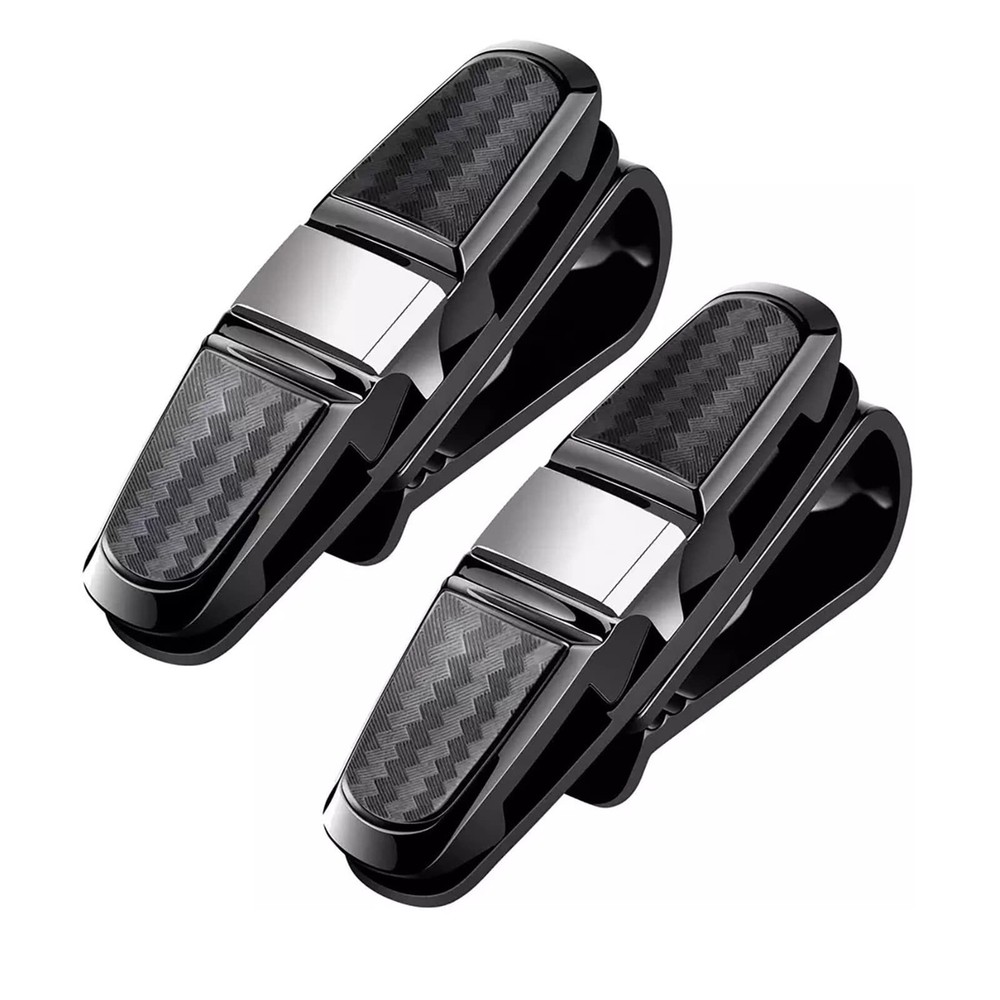 Soporte para gafas de sol y visera coche accesorio montaje práctico