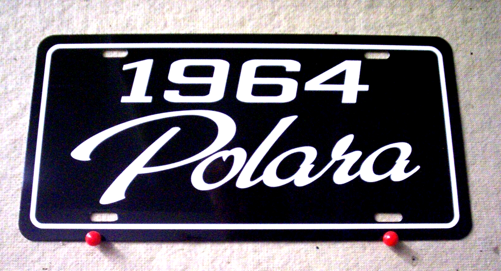 1964 Dodge POLARA license plate car tag   64