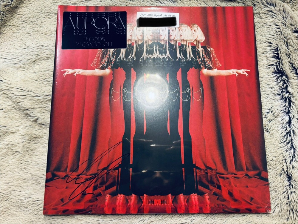 Aurora Autographed The Gods We Can Touch 2LP Vinyl Signed New Seal