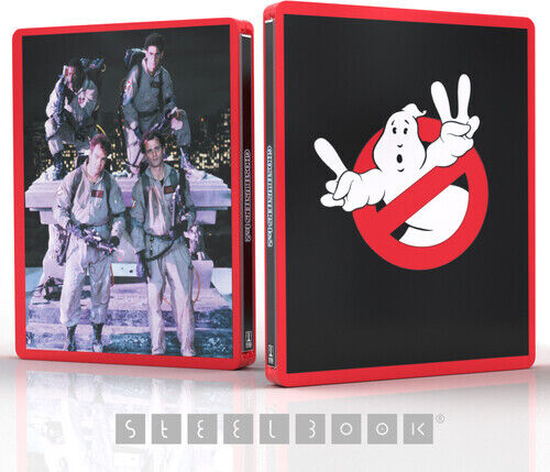 Ghostbusters / Ghostbusters II [New 4K UHD Blu-ray] Steelbook
