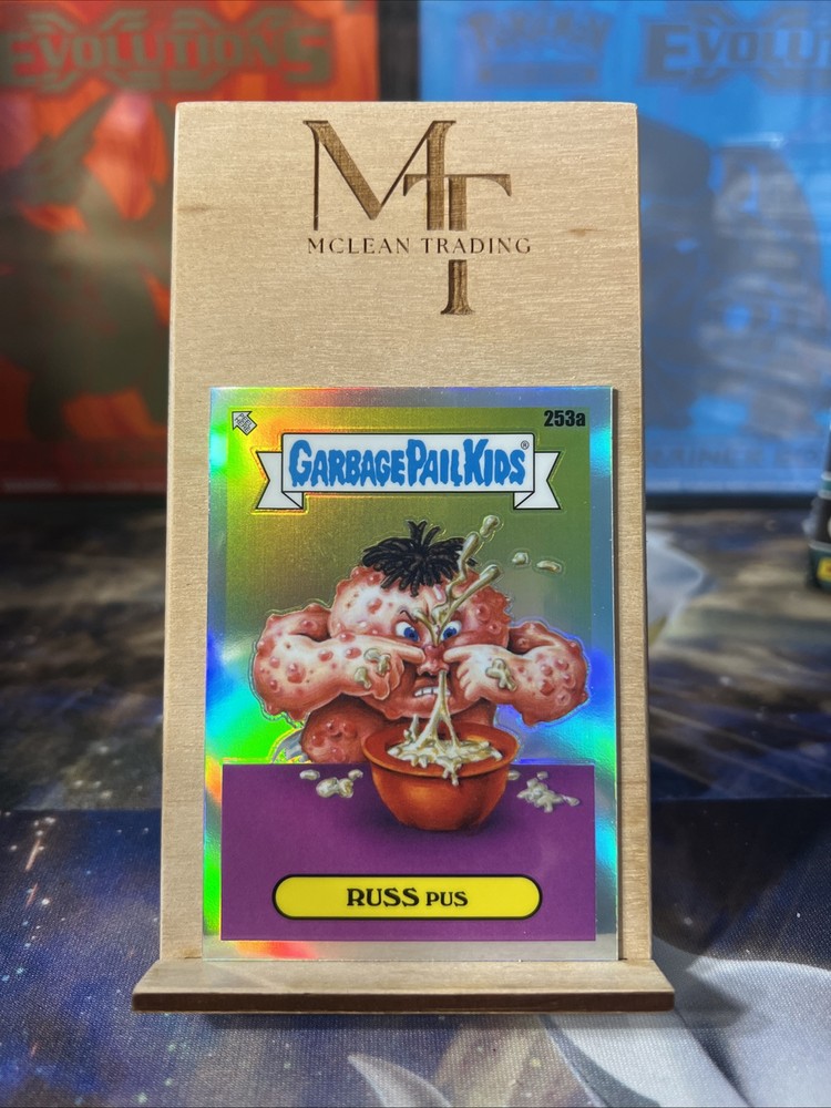 2024 Topps Garbage Pail Kids Chrome Russ Pus No. 253a Refractor