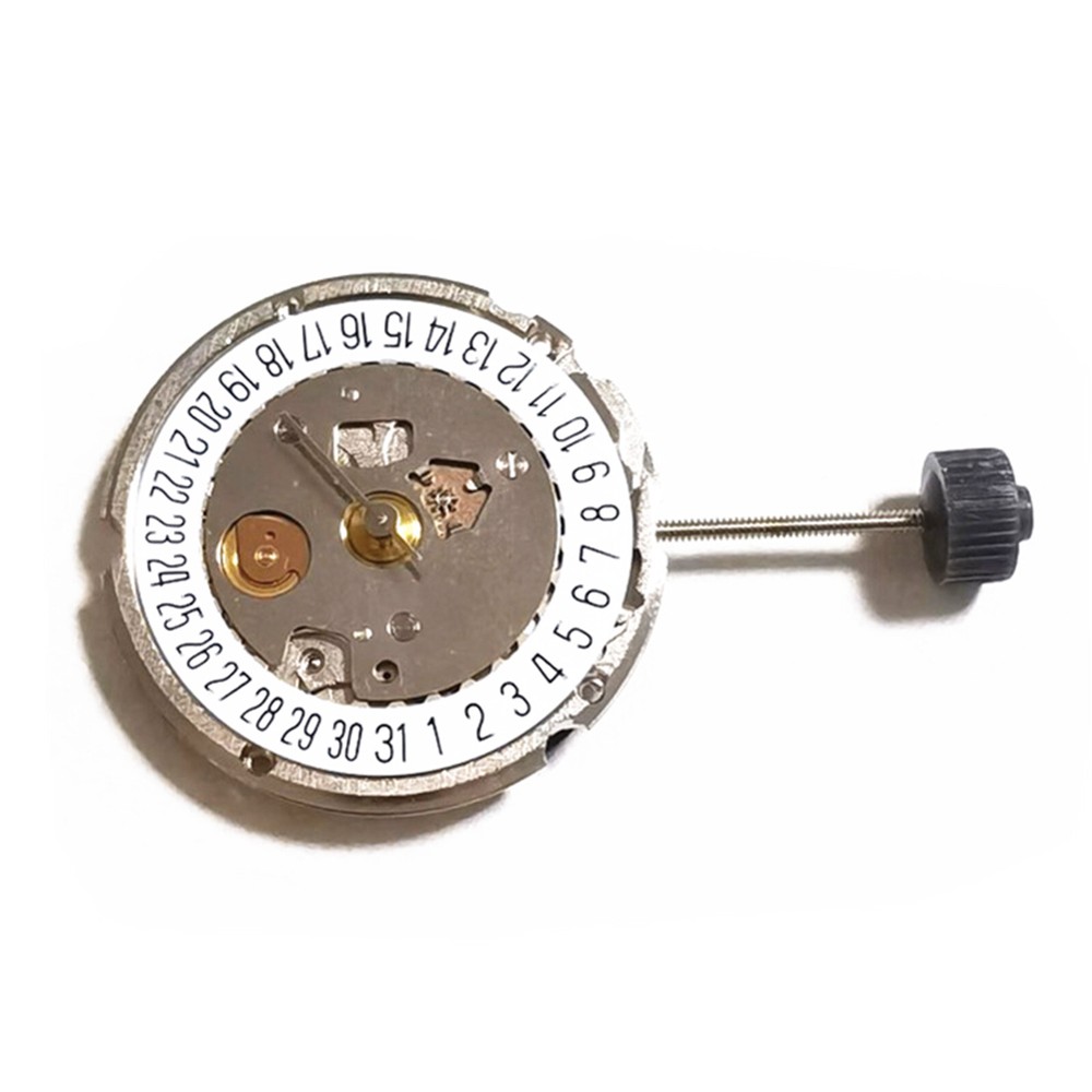 19.4mm 3-Hand Quartz Movement with Date at 6 for 956.412 Watch