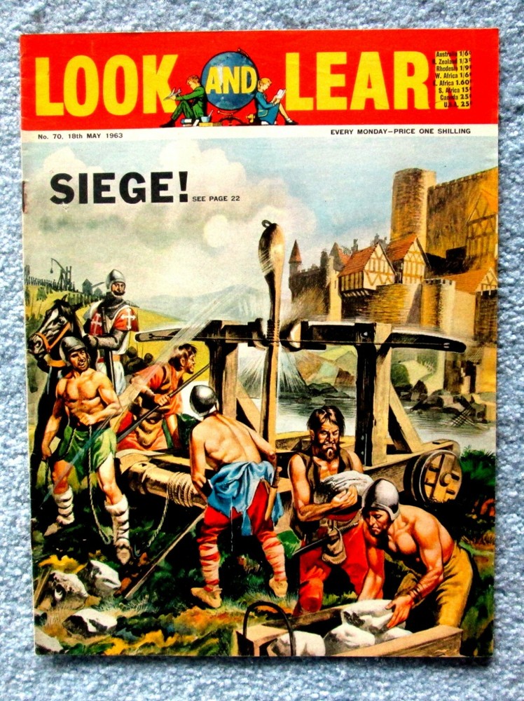 Look and Learn Vintage UK Magazine May 18 1963 icmsc3