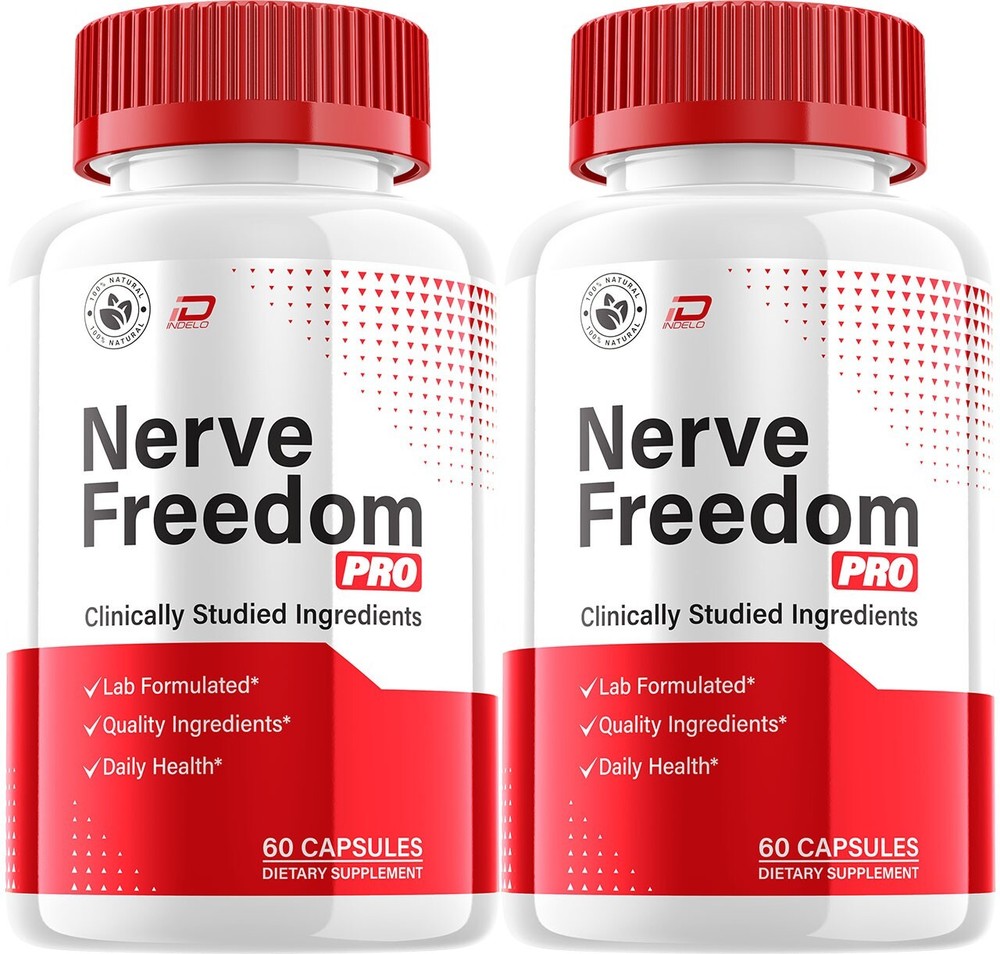 (2 Pack) Nerve Freedom Pro Capsules – NerveFreedom Pro Pills Advanced Supplement