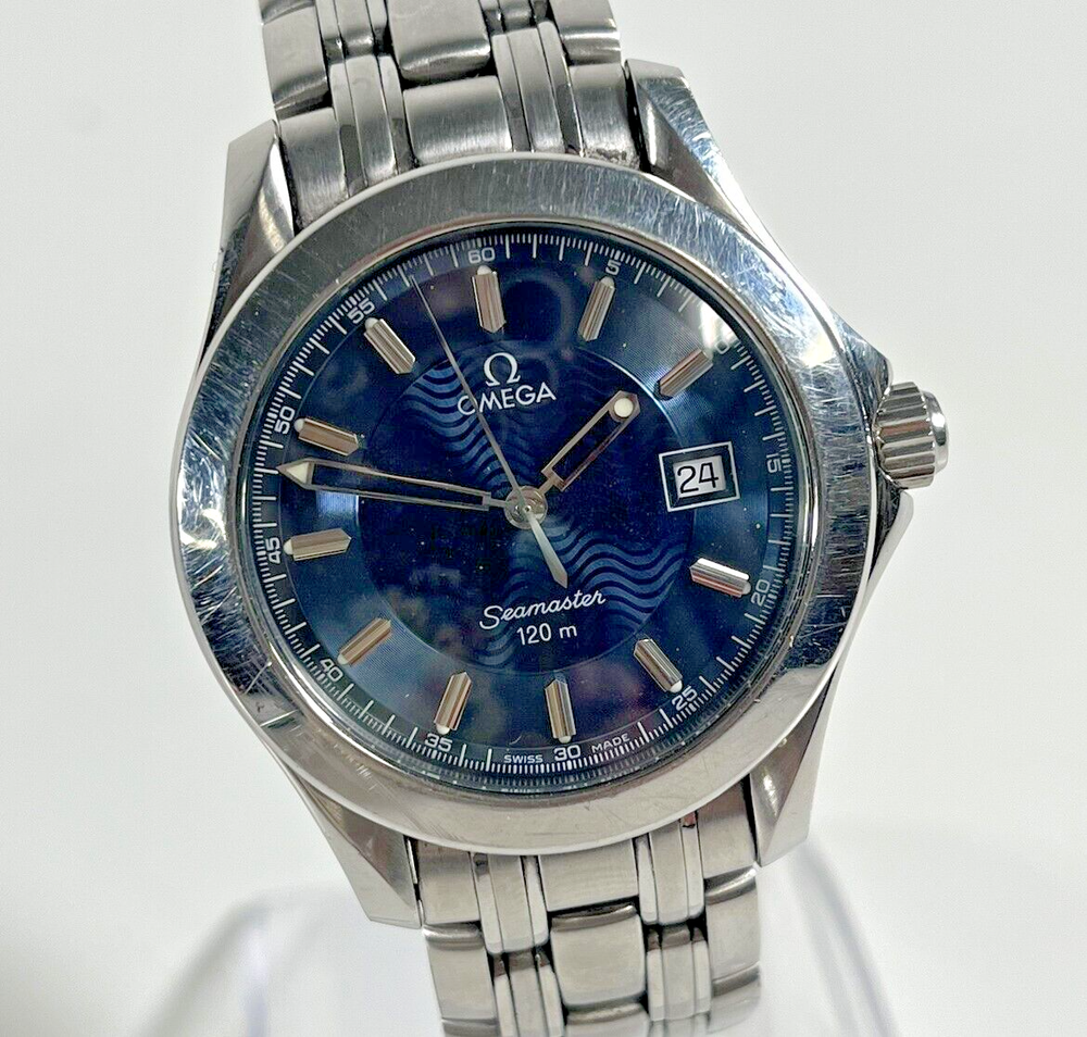 OMEGA SEAMASTER 2511.81.00 120M QUARTZ 196.1501 1538 MENS WATCH (94)