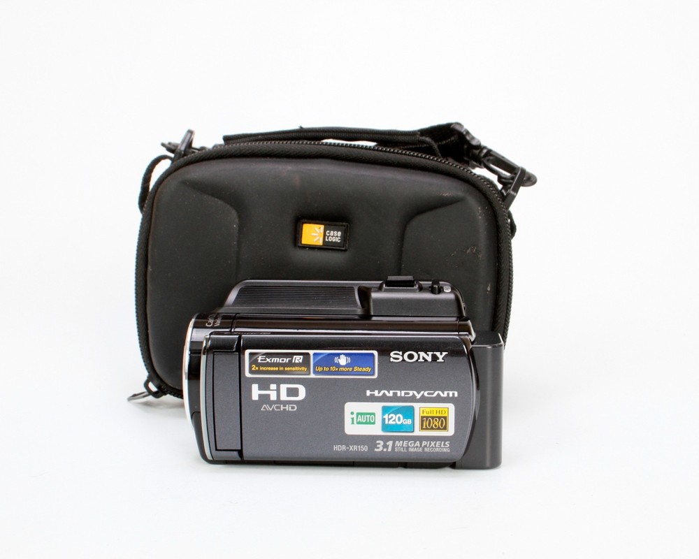 Sony HDR-XR150 Black 120GB HD Handycam Camcorder