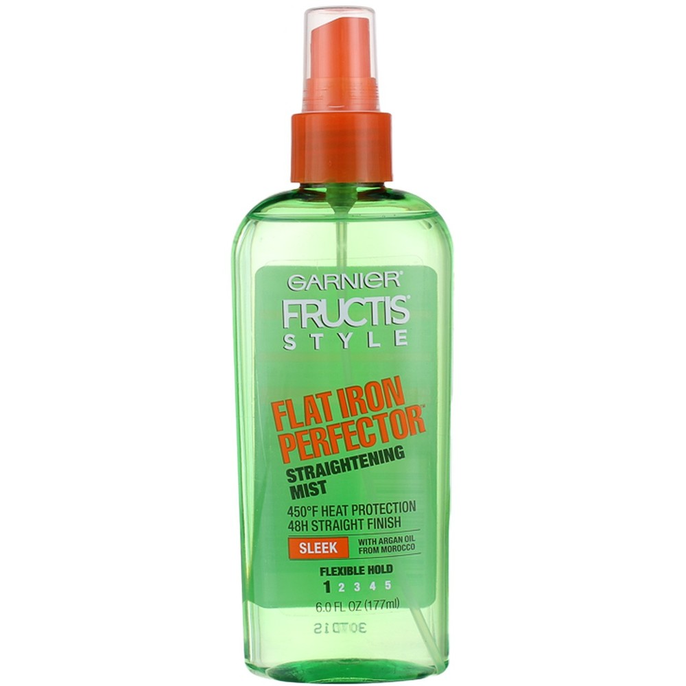 2 Pack Garnier Flat Iron Perfector Straightening Hair Mist, 6 fl oz