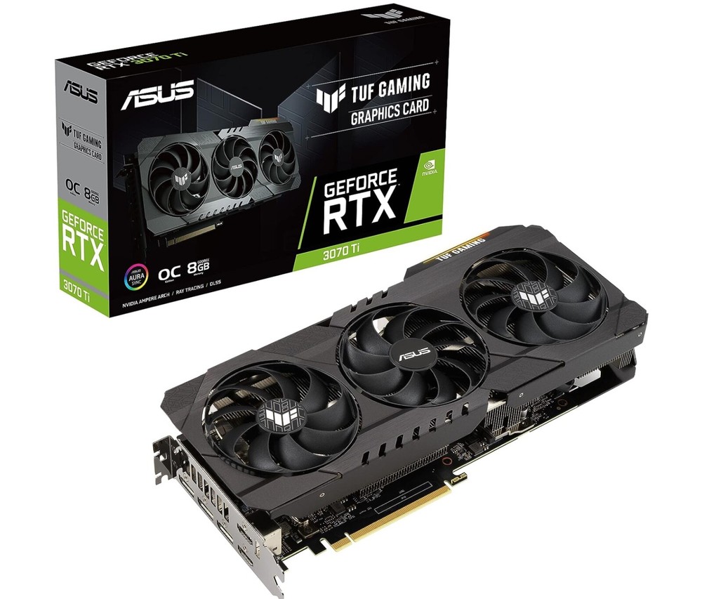 Buy Now ASUS TUF Gaming NVIDIA GeForce RTX 3070 Ti OC Edition Graphics Card-image