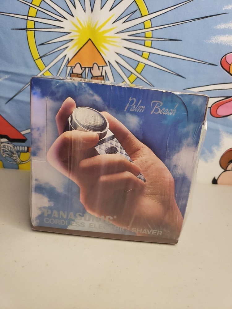 Vintage Panasonic Palm Beach Cordless Electric Shaver ES-568 -  (1969) NEW**