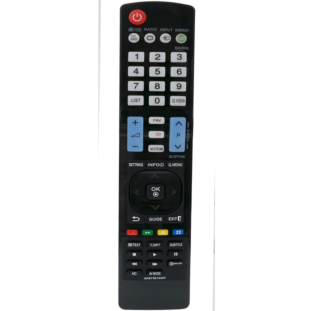 New AKB73615307 Replace Remote for LG TV 32LM3400 32LM340S 32LM580S 42LM3400