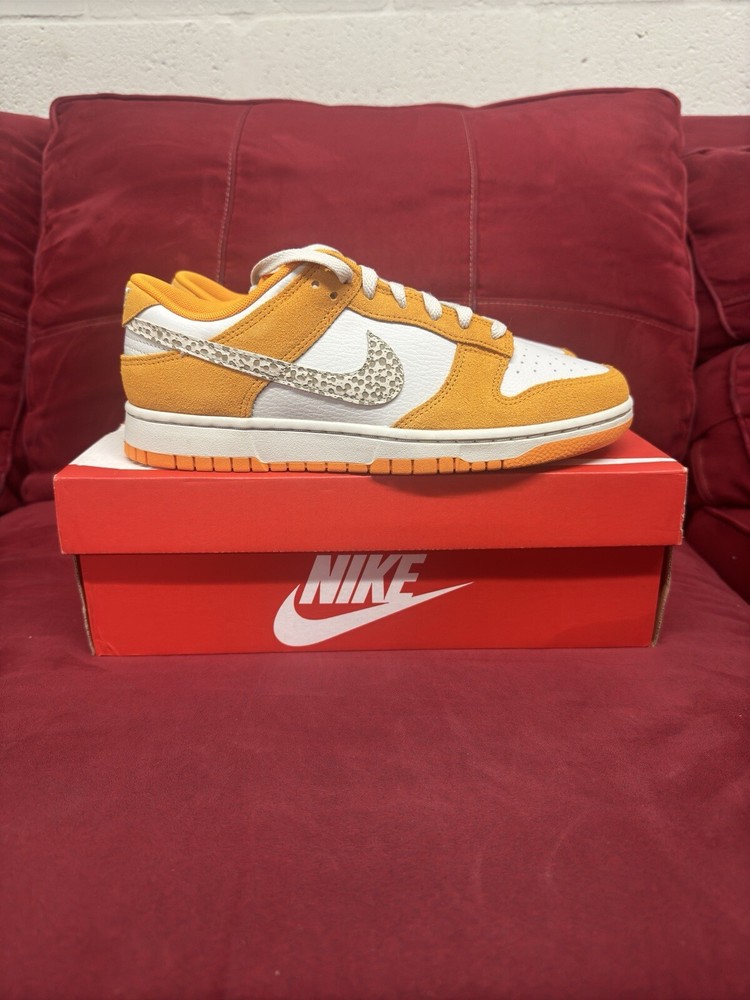 ✅Nike Dunk Low “Safari Swoosh - Kumquat”✅