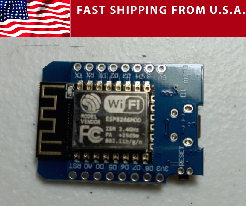 ESP8266 D1 Mini Lua WiFi IoT Development Board with Headers Quantity Discounts-image
