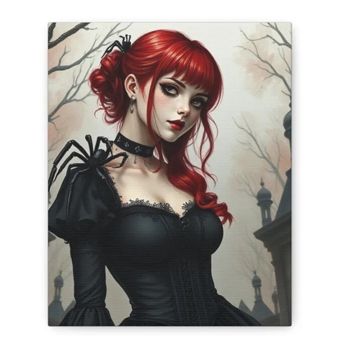 Fantasy Home Decor Wall Art - Spider Companion