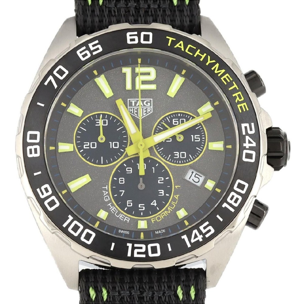 TAG Heuer Formula 1 Chronograph CAZ101AG Stainless Steel Quartz Watch FC8304