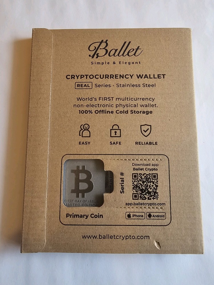 Ballet Bitcoin Cryptocurrency Wallet First Day of Issue Limited Edition 1361-image