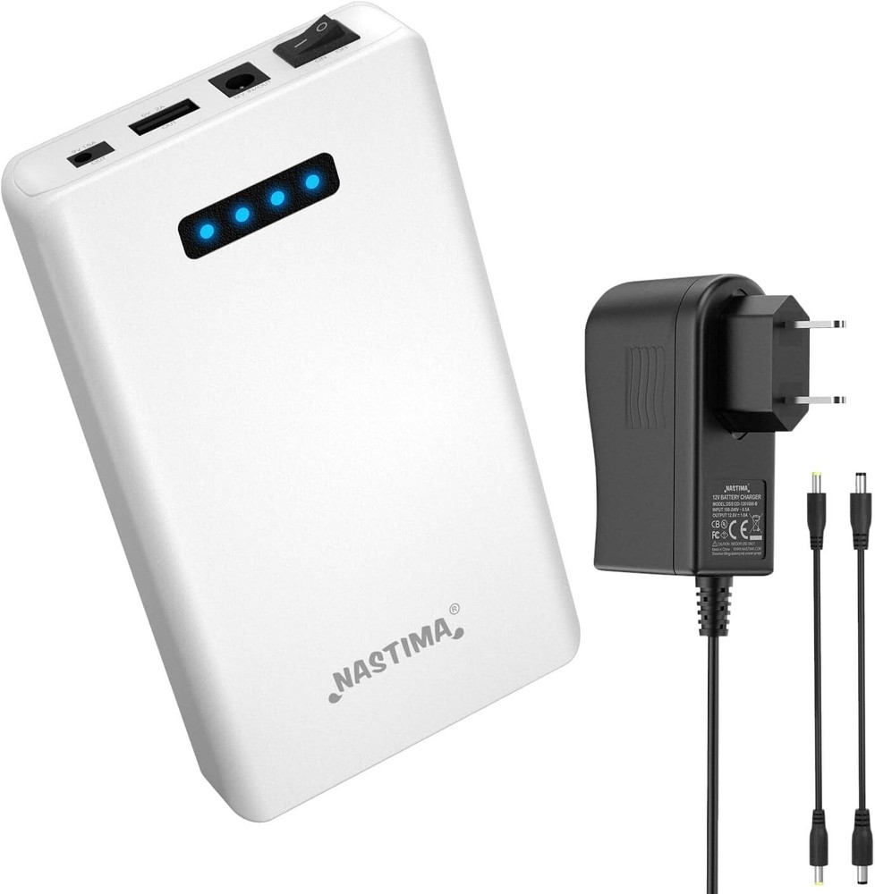 12V 5200mAh 62.4Wh Lithium Ion Battery Power Bank with 12V 9V Output DC and 5V