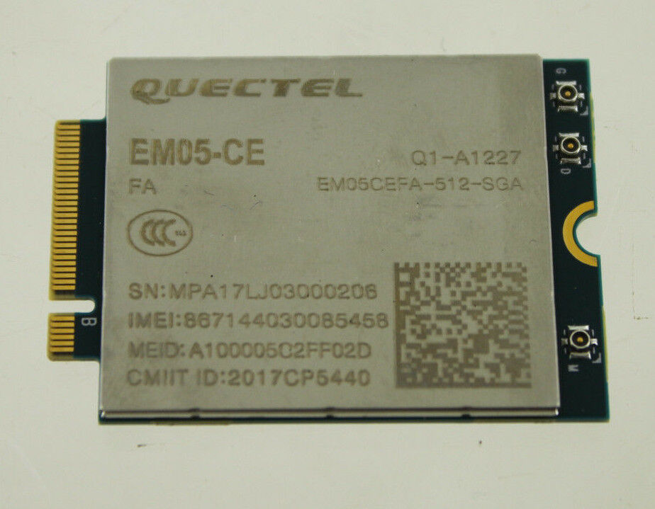 Quectel Wireless EM05-CE IoT/M2M Optimized 4G LTE Cat 4 M.2 Module NEW-image
