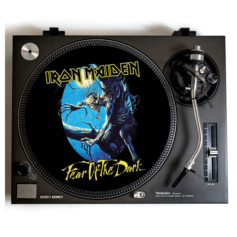 Iron Maiden Turntable Slipmat for Vinyl Records Fits 12 Inch Player DJ Slip Mat