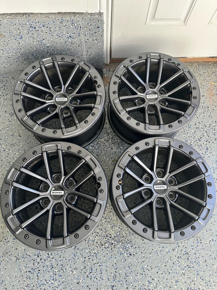 SET OF 4 FORD 2020 F-150 RAPTOR 17” BEADLOCK WHEELS LIKE NEW LARIAT XLT PLATNIUM