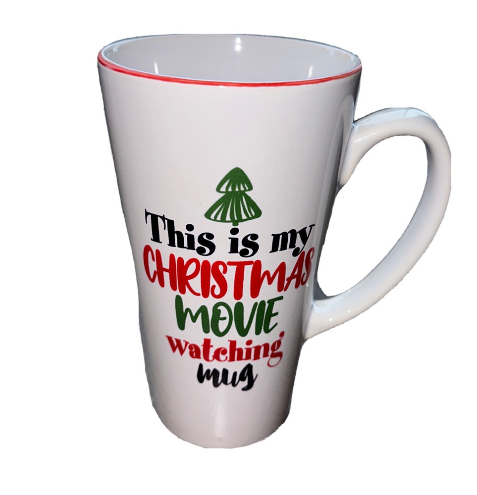 This Is My Christmas Movie Watching Mug Coffee Mug New With Tags