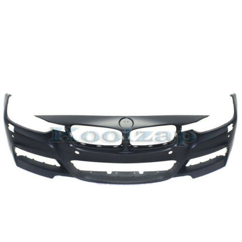 Front Bumper Cover For 13-16 BMW 328i With M Package With Fog Light Holes Primed