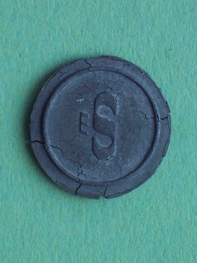 UKRAINE 1990s Zytomyr town, Unusual telephone token. Type #1