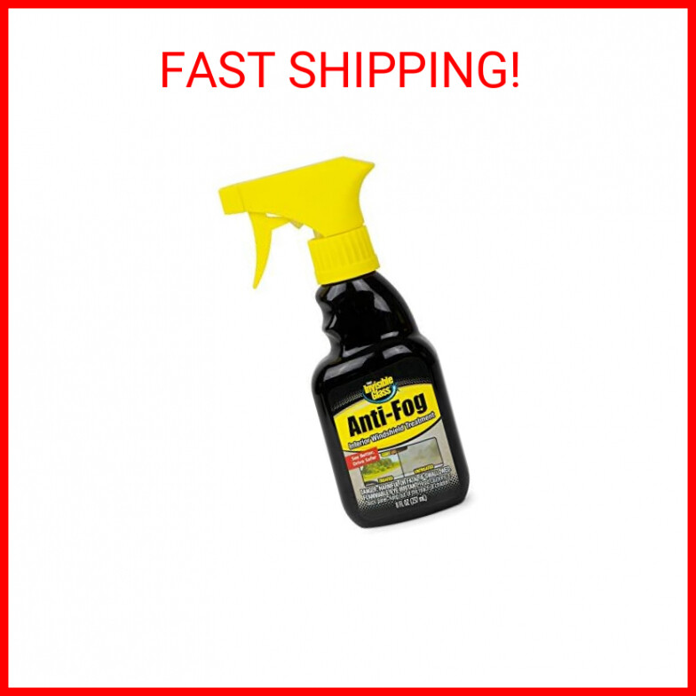 Invisible Glass 92472 8-Ounce Anti-Fog Car Defogger Glass Cleaner Spray for Auto