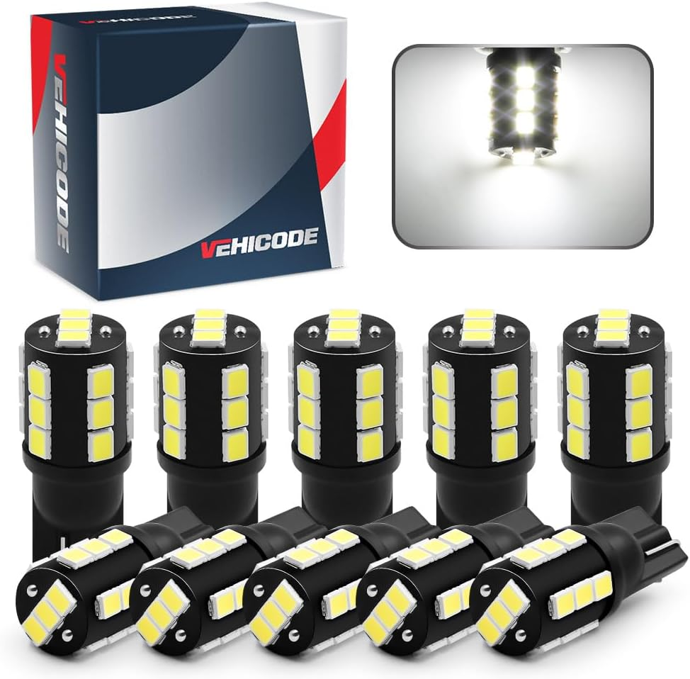 921 LED Bulb RV Interior White 912 922 906 194 T10 Wedge Base Dome Light 12V for