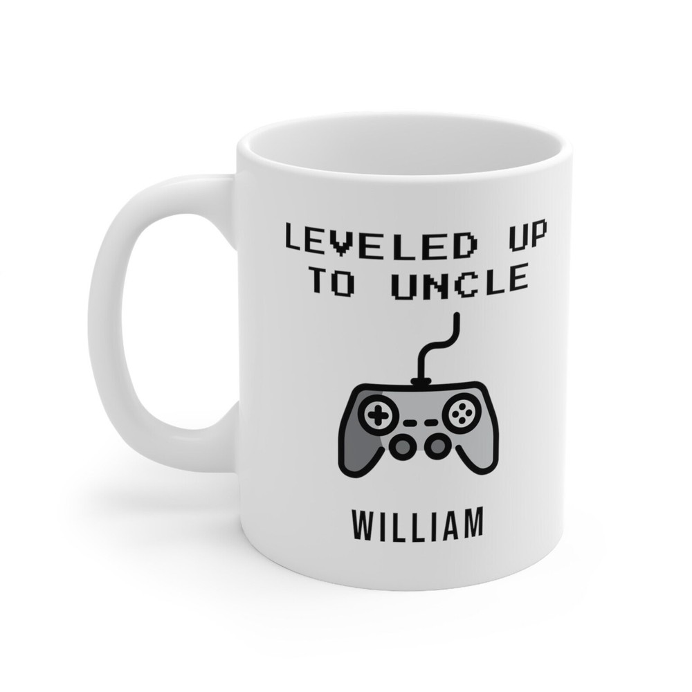 Personalized Uncle Gamer Mug Funny Uncle Gift New Uncle Mug Name Mug Mug For Him