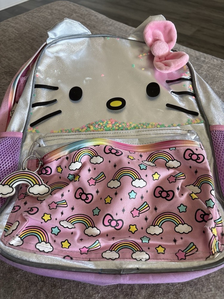 Vintage Large Hello Kitty Book Bag for School or College