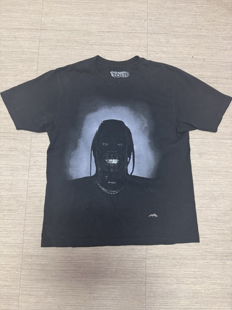 Travis Scott I Know I Know I Know Utopia Tour T-Shirt Black/Large