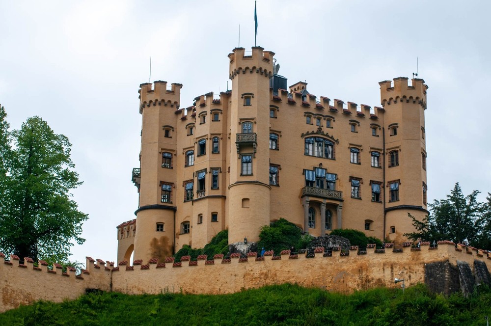 Bavarian Castle Germany Digital Photo of Historic Architecture-image