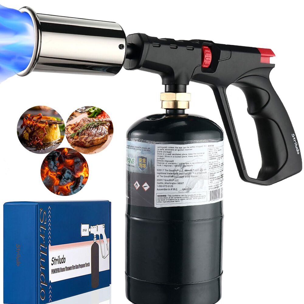 POWERFUL Grill & Cooking Propane Torch,Sear Torch Sous Vide,Culinary Kitchen ...