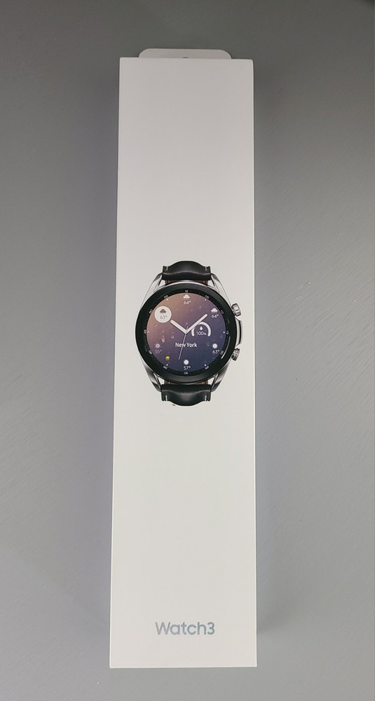 Samsung Galaxy Watch3 41mm Mystic Silver Stainless Steel SM-R850 Smartwatch