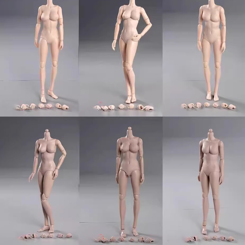 1/6 Flexible Female Action figure Body Model for 12