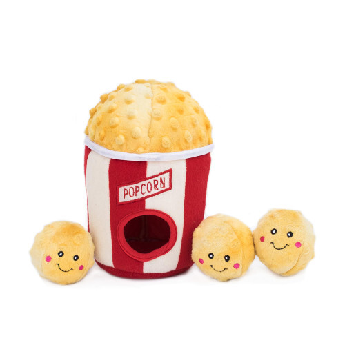 ZippyPaws Zippy Burrow Dog Toy Popcorn Bucket; 1 Each/M