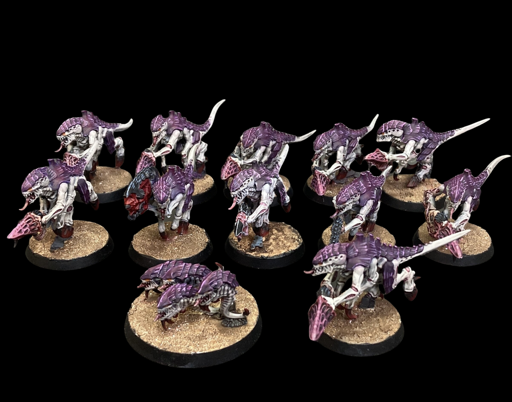 Hormagaunts Termagants Tyranids Pro Painted Warhammer 40K Army Gallery